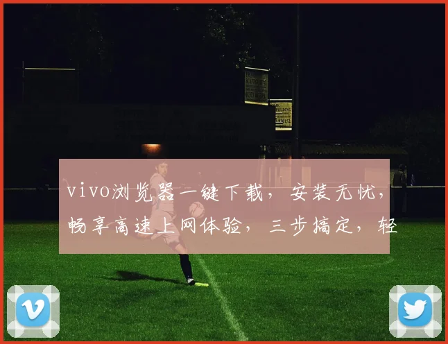 vivo浏览器一键下载，安装无忧，畅享高速上网体验，三步搞定，轻松便捷